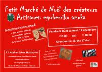 Petit Marché de Noël des Créateurs , Brigitte Ryckenbusch Eskuz Holakatua